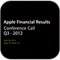 Итоги за третий квартал 2012 года компании Apple