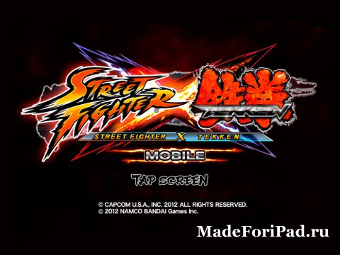 Игра Street Fighter X Tekken Mobile для iPad