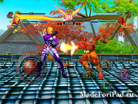 Игра Street Fighter X Tekken Mobile для iPad