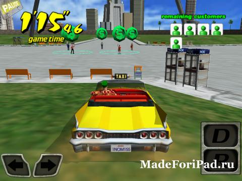 Игра Crazy Taxi для iPad