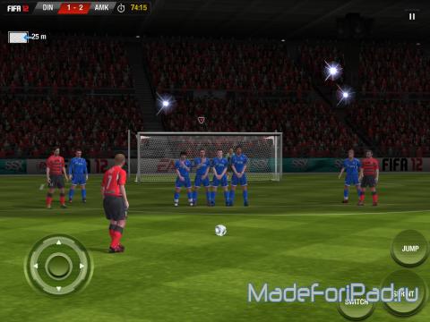 Игра FIFA 12 by EA SPORTS для iPad