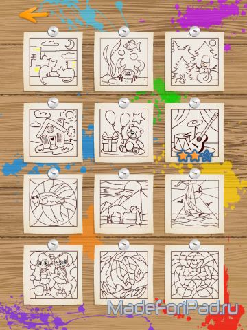 Игра Математика - Раскраска для детей для iPad