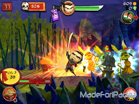 Игра Samurai vs Zombies Defense для iPad