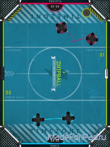 Игра Znip Ball для iPad