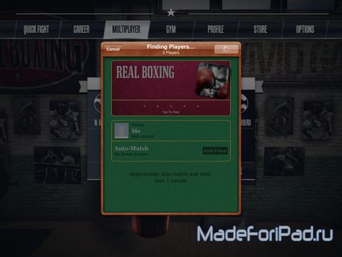 Игра Real Boxing для iPad
