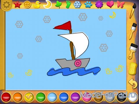 Игра Рисование и раскраска для iPad