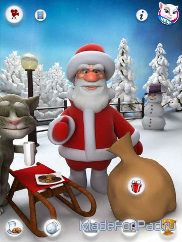 Игра Говорящий Санта для iPad