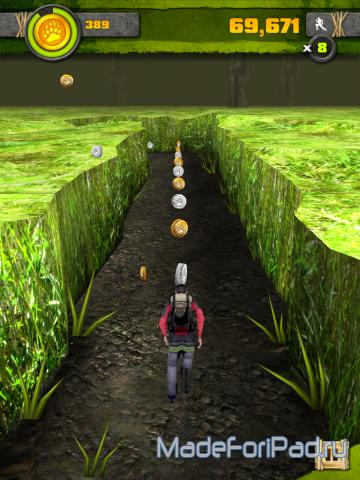 Игра Survival Run with Bear Grylls для iPad