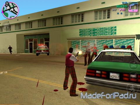 Игра Grand Theft Auto: Vice City для iPad