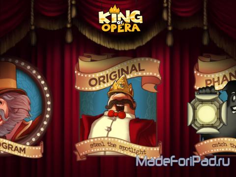 Игра King of Opera для iPad