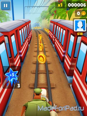 Игра Subway Surfers для iPad