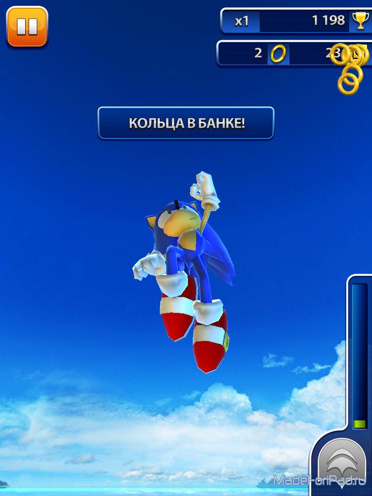 Игра Sonic Dash для iPad | Все для iPad