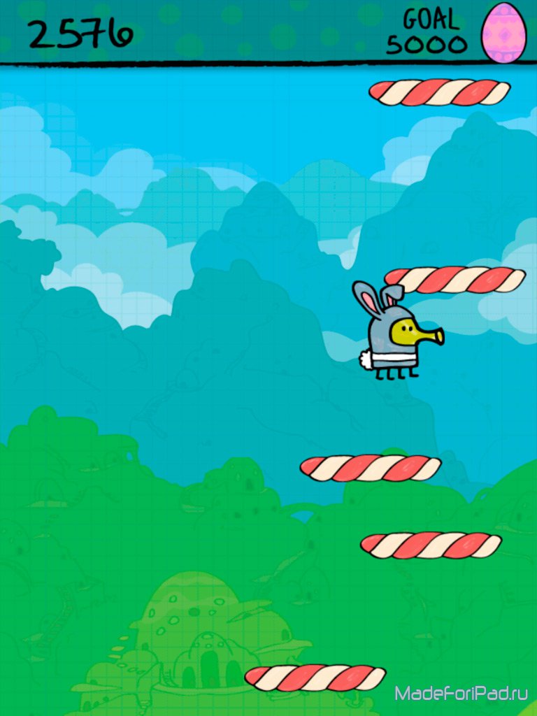 Игра Doodle Jump Easter для iPad | Все для iPad