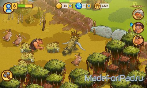 Игра The Croods для iPad