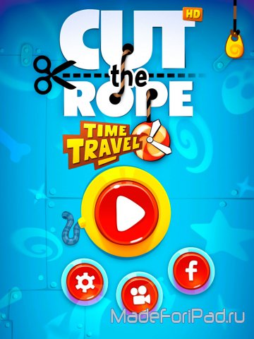 Игра Cut the Rope: Time Travel для iPad