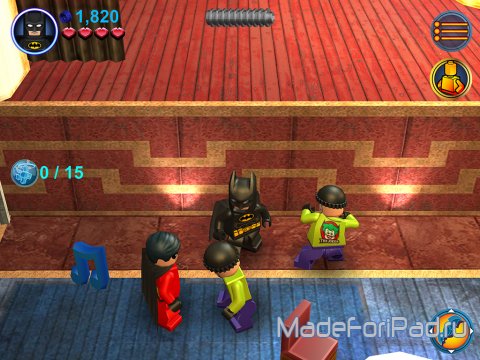 Игра LEGO Batman: DC Super Heroes для iPad