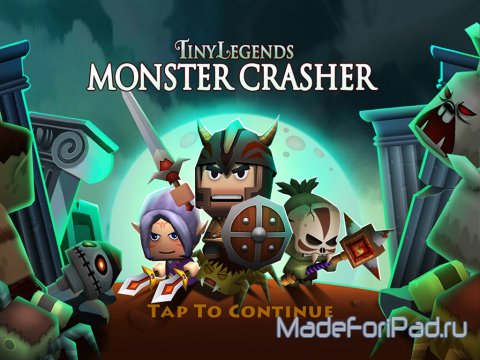 Игра TinyLegends: Monster Crasher для iPad