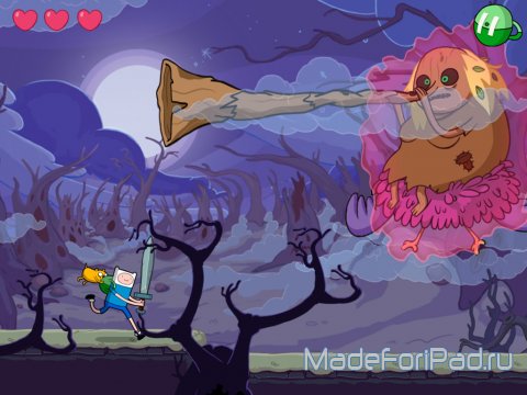 Rock Bandits - Adventure Time - оригинальный платформер для iPad