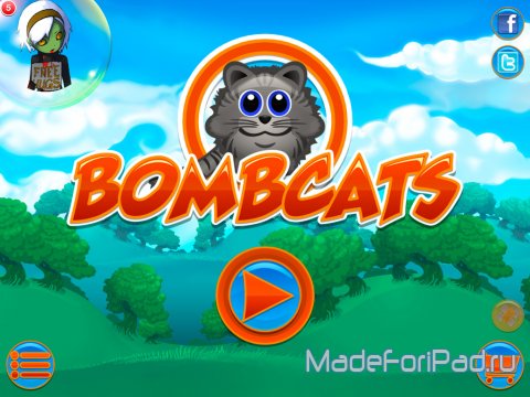 Игра Bombcats - взрывные коты от Chillingo