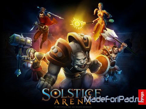 Игра Solstice Arena. Самая динамичная MOBA для iPad
