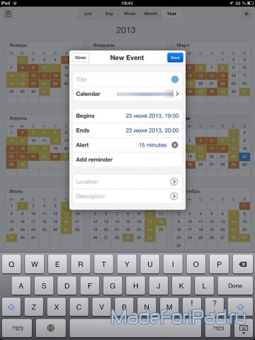 Calendars+ by Readdle. Лучший календарь для iPad