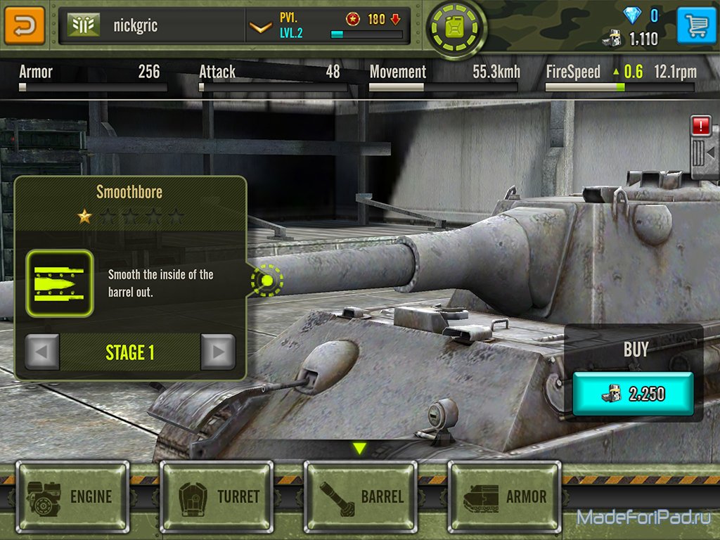 Игра Iron Force. Тот же World of Tanks, только для iPad. | Все для iPad