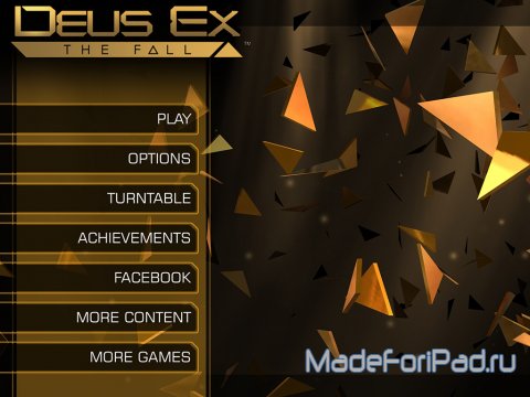Игра Deus Ex: The Fall для iPad. Отличное сочетание шутера и РПГ