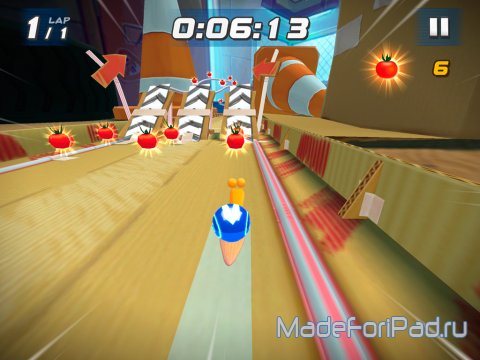 Игра Turbo Racing League для iPad - улиточные гонки