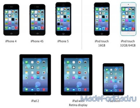 Вышла iOS 7 beta 5 для iPad, iPhone и iPod touch