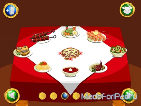 Игра Колобок и Чудо-печка для iPad. Учимся готовить