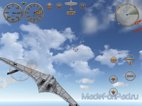 Игра Sky Gamblers: Storm Raiders для iPad. Небесное сражение