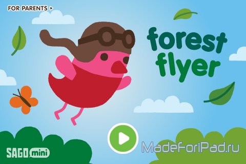 Sago Mini Forest Flyer. Один день из жизни птички
