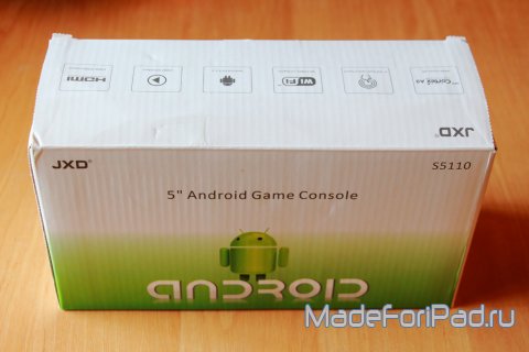 JXD S5110 Cortex-A9 - обзор портативной консоли на Android
