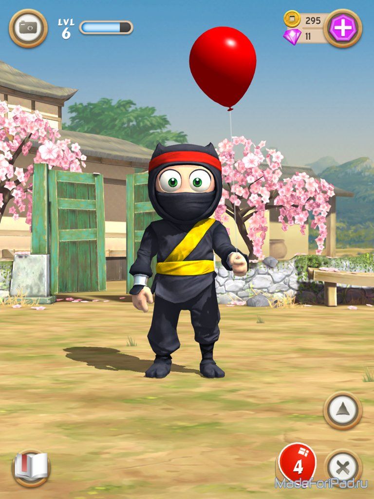 Clumsy Ninja. История влюбленного Ниндзя | Все для iPad