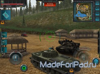 Tank Domination. Первые добротные танки для iPad с переводом Гоблина