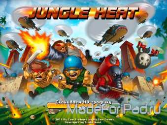 Игра Jungle Heat для iPad. Наглый клон Clash of Clans