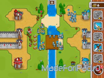 Castle Raid 2 для iPad. Битва за территорию продолжается