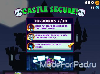 Castle Doombad. Зло восторженно торжествует на Вашем iPad