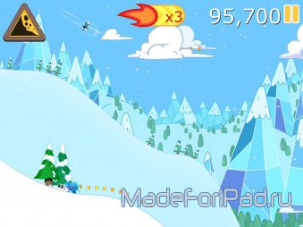 Ski Safari: Adventure Time. Еще одна игра про Финна на iPad
