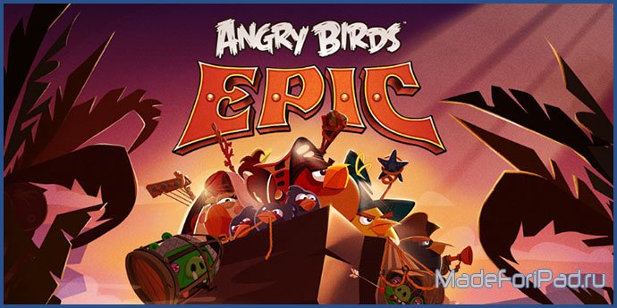 Анонс Angry Birds Epic для iPad. РПГ со злыми птицами?