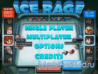Ice Rage для iPad. Взгляни на хоккей по новому