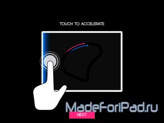 Spline Racer на iPad. Аркадные гонки для одного и двух игроков