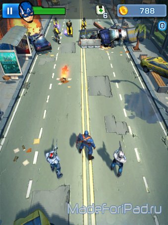 Первый Мститель: Другая война - Официальная игра по фильму для iPad