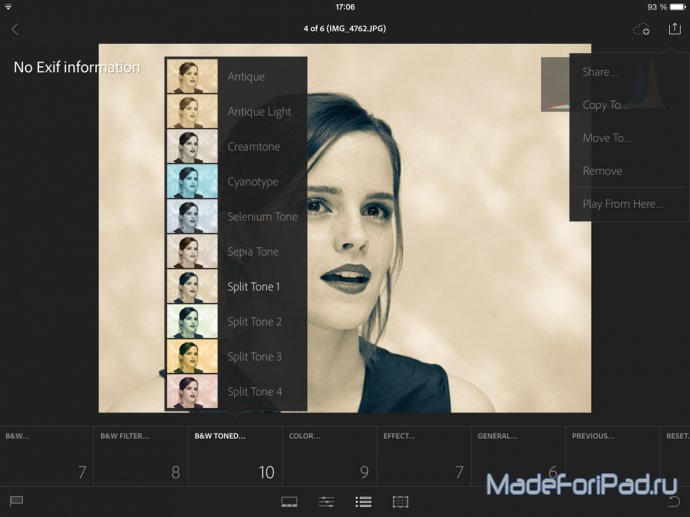 Adobe Lightroom. Профессиональный инструмент для работы с фото на iPad