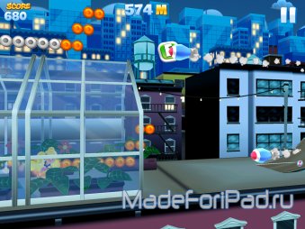 Игра Skyline Skaters для iPad. Новые приключения на крышах домов