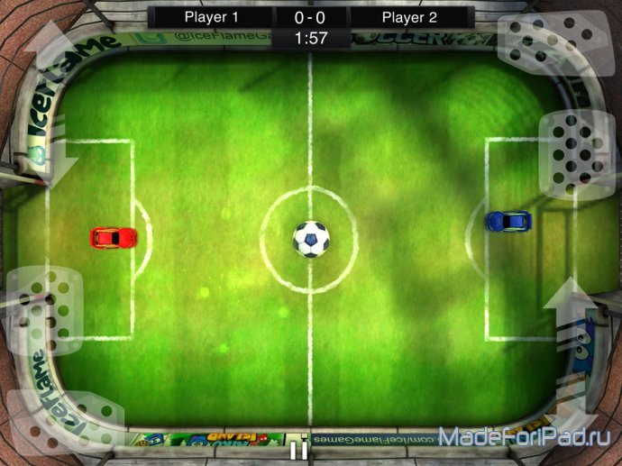 Soccer Rally 2 для iPad. Добавь жару, брат, добавь жару!