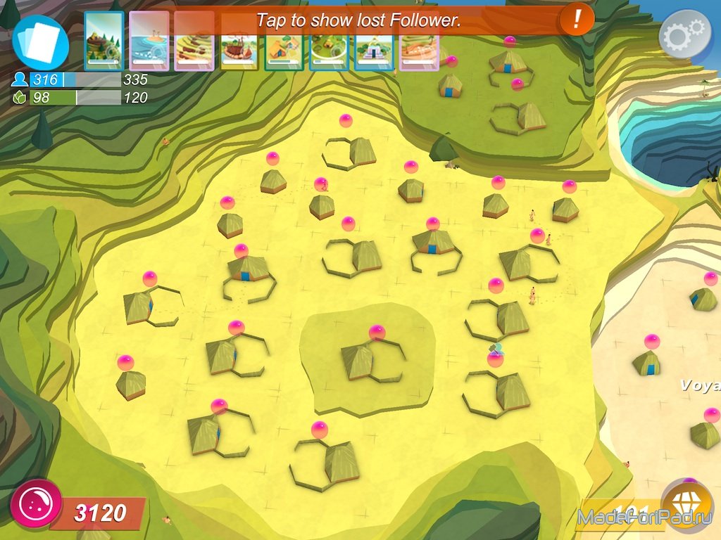 Godus для iPad. Почувствуй себя Богом | Все для iPad