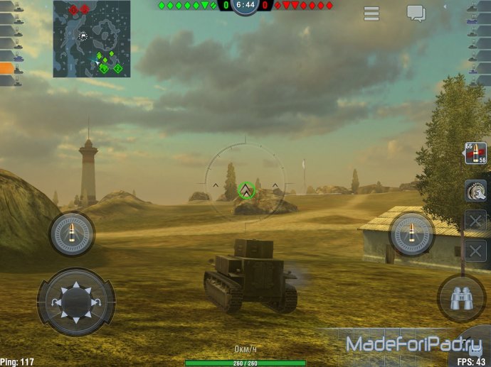 World of Tanks: Blitz - танки приходят на iPad!