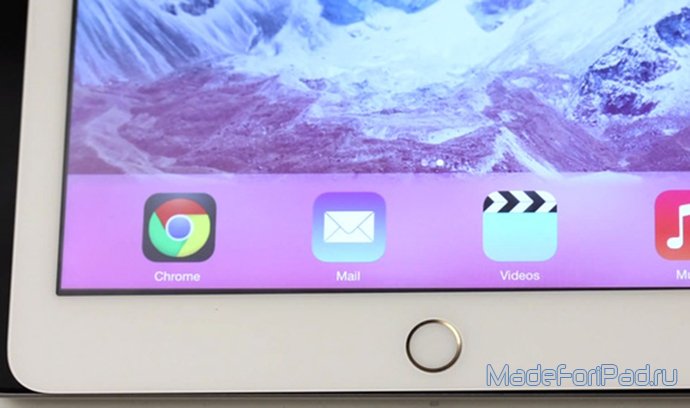 Новый тип сканера Touch ID в iPad Air 2 и iPhone 6