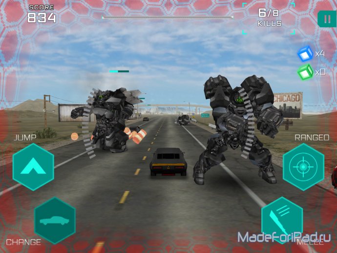 Transformers: Age of Extinction. Официальная игра для iPad